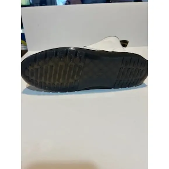 Doc Martens Zavala Platform Combat Lace Up Patent Leather Boots White Size 8 NWT - Picture 6 of 9